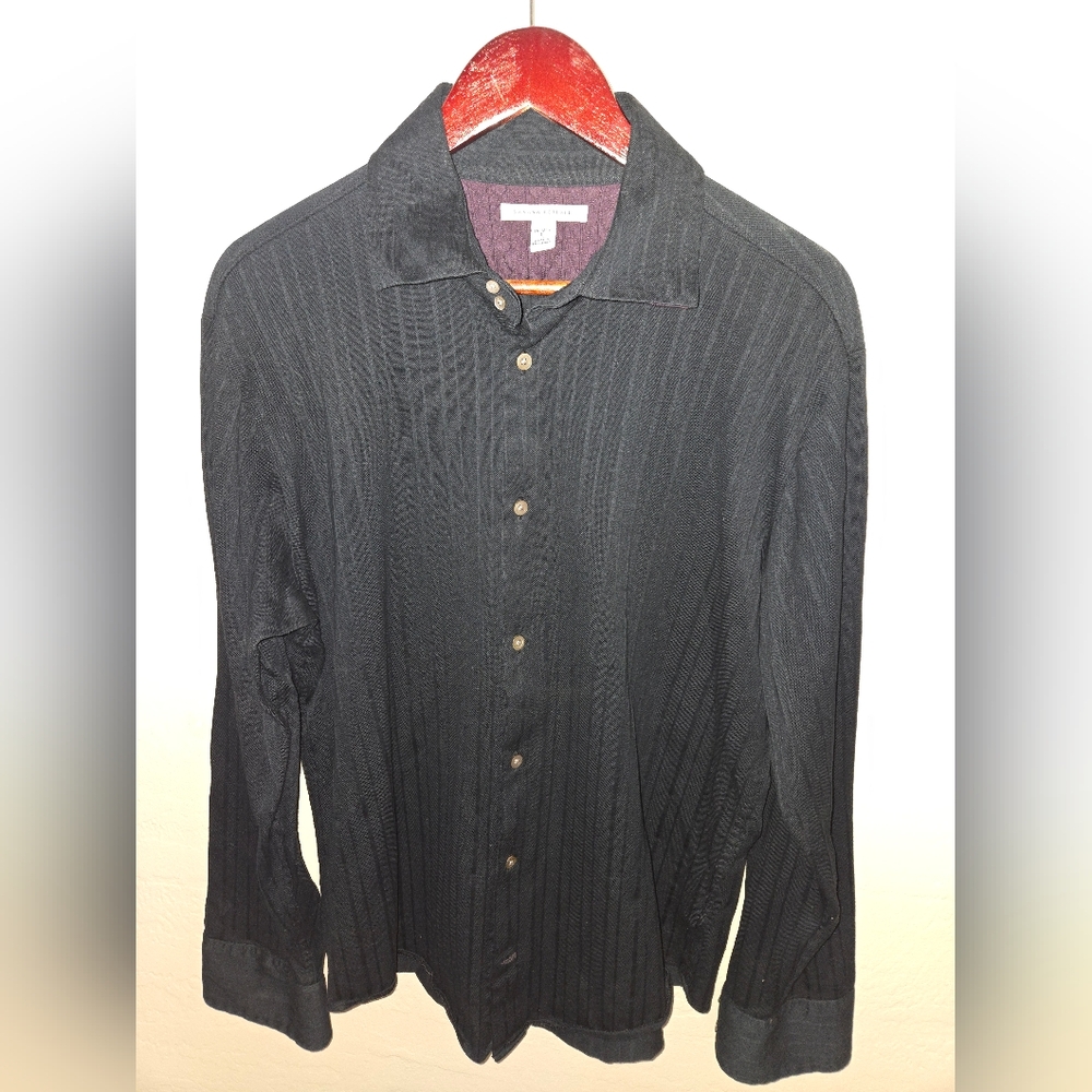 Banana Republic Dark Textured Shirt